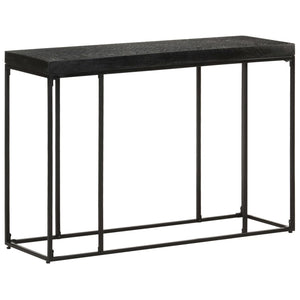 Schwarzer Konsolentisch 110 cm Akazie Mango Massivholz