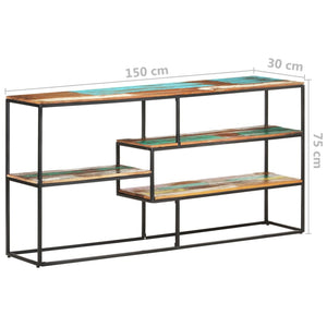 vidaXL Sideboard 150x30x75 cm Reclaimed Wood