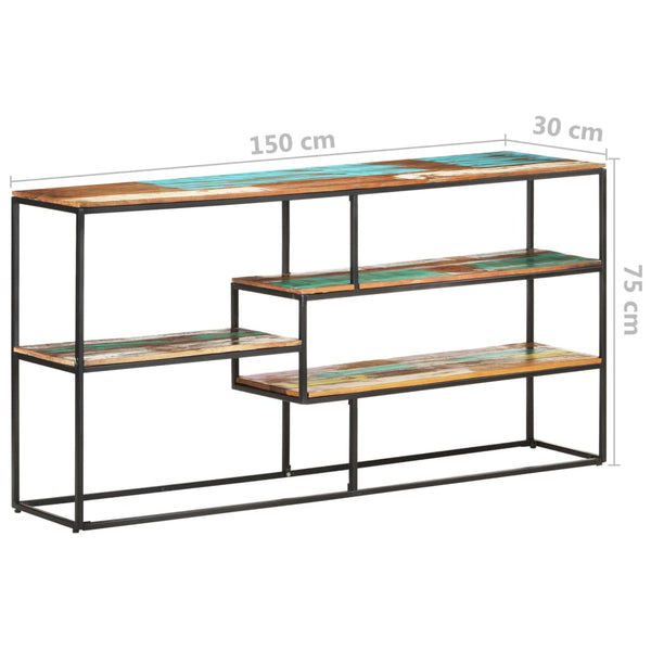 vidaXL Sideboard 150x30x75 cm Reclaimed Wood