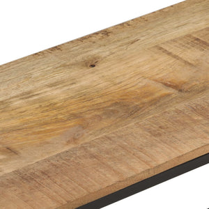 vidaXL Meuble TV 180x30x50 cm Bois de manguier brut