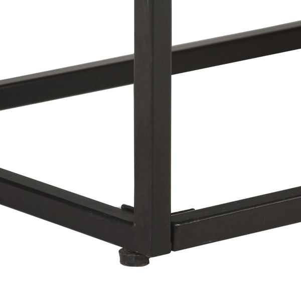 vidaXL Meuble TV 180x30x50 cm Bois de manguier brut