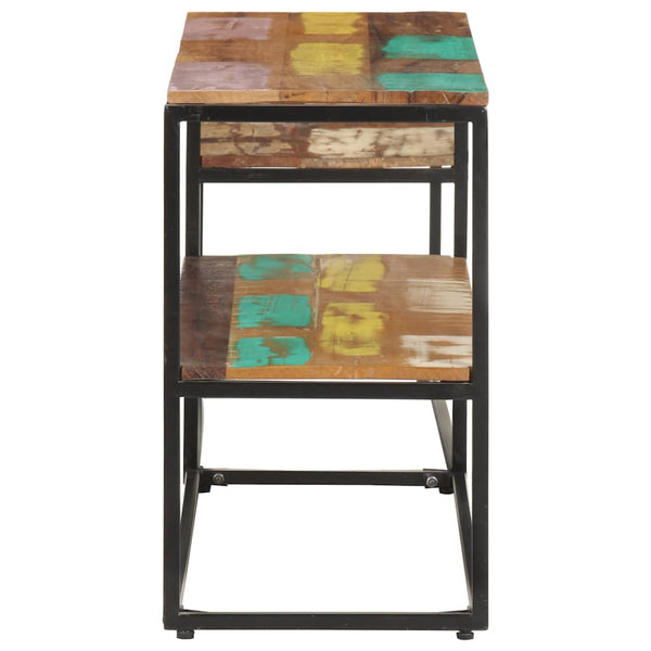 vidaXL Meuble TV 180x30x50 cm Bois massif recyclé