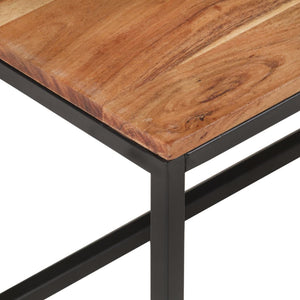 vidaXL Meuble TV 180x30x50 cm Bois d'Acacia Massif
