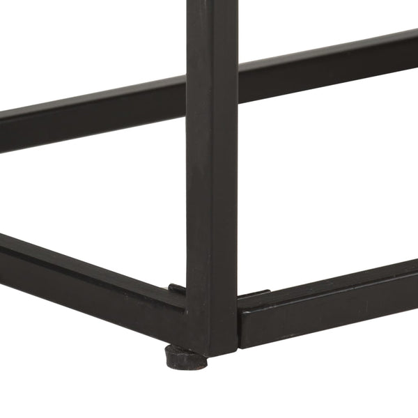vidaXL Meuble TV 130x30x45 cm Bois massif recyclé