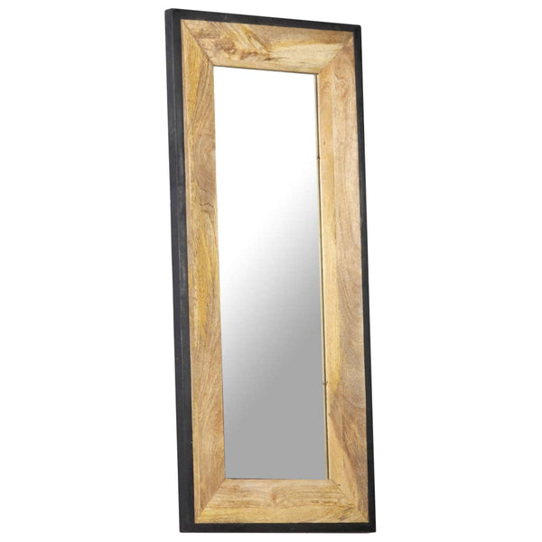 Massivholz Spiegel Mango 110x50 cm