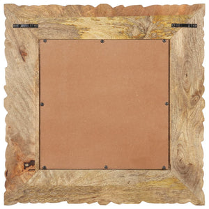 Mango Massivholz Spiegel 50x50 cm