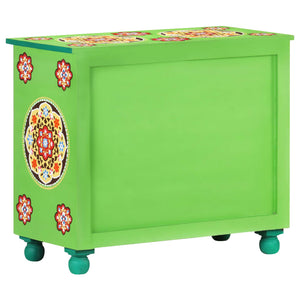 Handbemaltes Sideboard Mehrfarbig Mango Massivholz 70cm