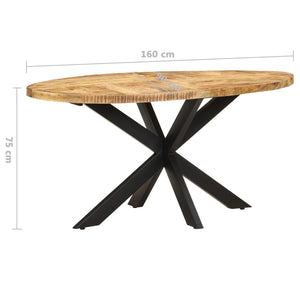 Esstisch aus Mangoholz, 160 cm