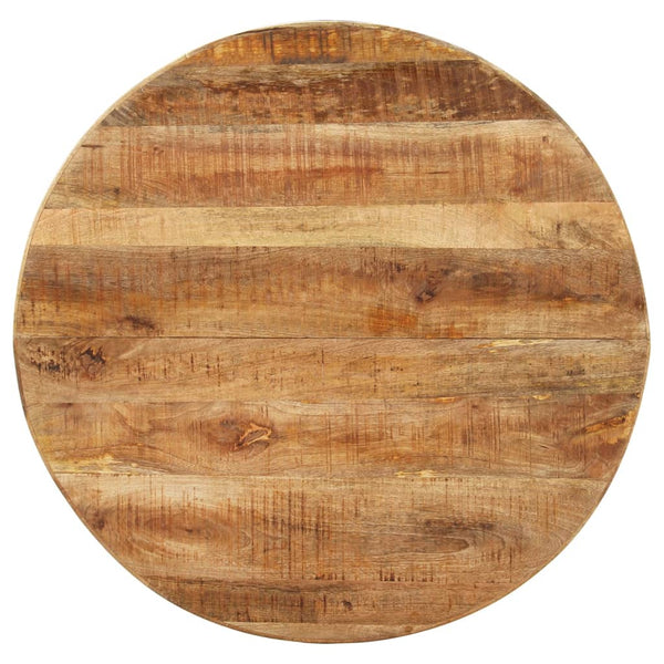 Runder Esstisch aus Mangoholz, 100 cm