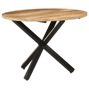 Runder Esstisch aus Mangoholz, 100 cm