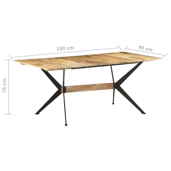 Esstisch Mango Massivholz 180 cm