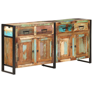 vidaXL Buffet 172x35x80 cm Bois de récupération Massif