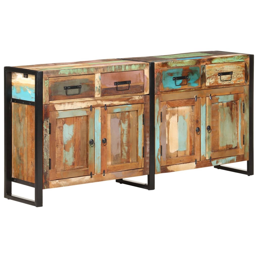 vidaXL Buffet 172x35x80 cm Bois de récupération Massif