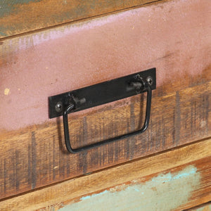 vidaXL Buffet 172x35x80 cm Bois de récupération Massif