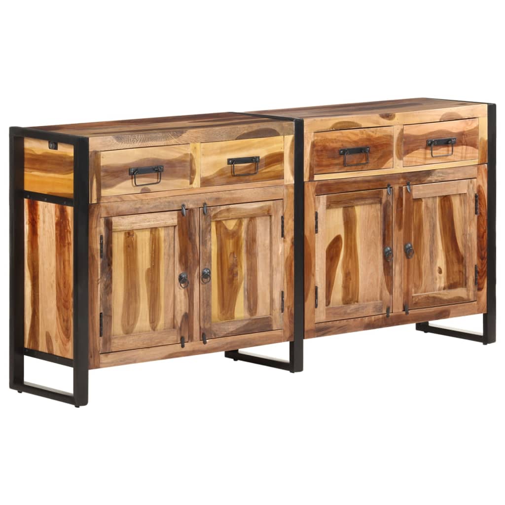 Sideboard Akazie Massivholz Honigfarben 172 cm