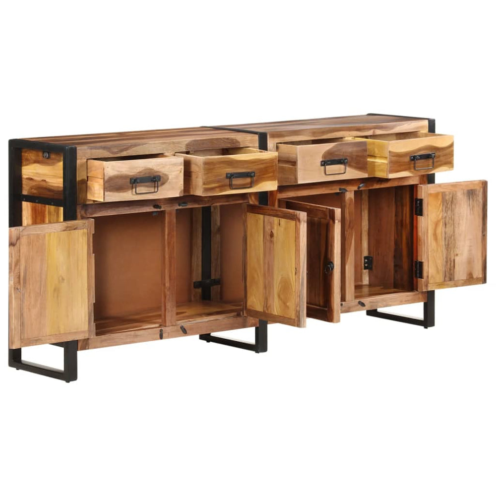 vidaXL Sideboard 172x35x80 cm Solid Acacia Wood Honey Brown