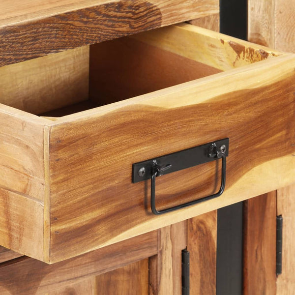 Sideboard Akazie Massivholz Honigfarben 172 cm