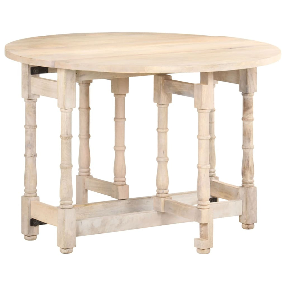 Esstisch Rund Mango Massivholz 110cm
