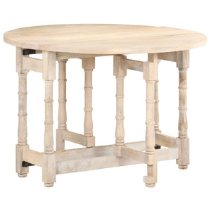 Esstisch Rund Mango Massivholz 110cm