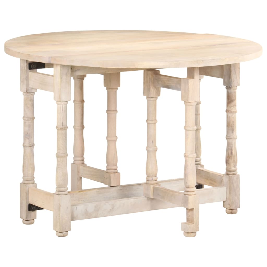 Esstisch Rund Mango Massivholz 110cm