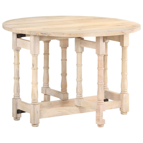 Esstisch Rund Mango Massivholz 110cm
