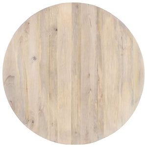 Esstisch Rund Mango Massivholz 110cm