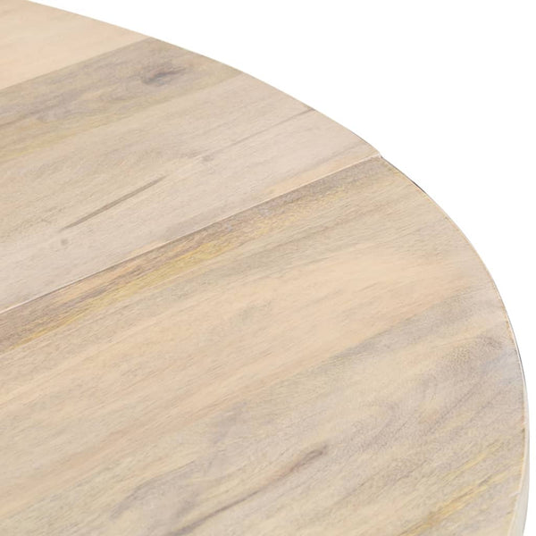 Esstisch Rund Mango Massivholz 110cm