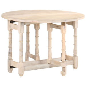 Esstisch Rund Mango Massivholz 110cm