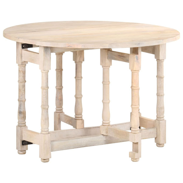 Esstisch Rund Mango Massivholz 110cm