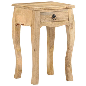 Nachttisch Mango Massivholz 28x28x46 cm