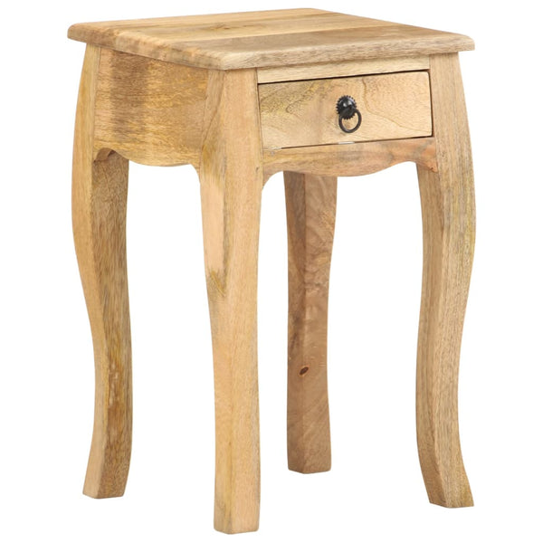 Nachttisch Mango Massivholz 28x28x46 cm