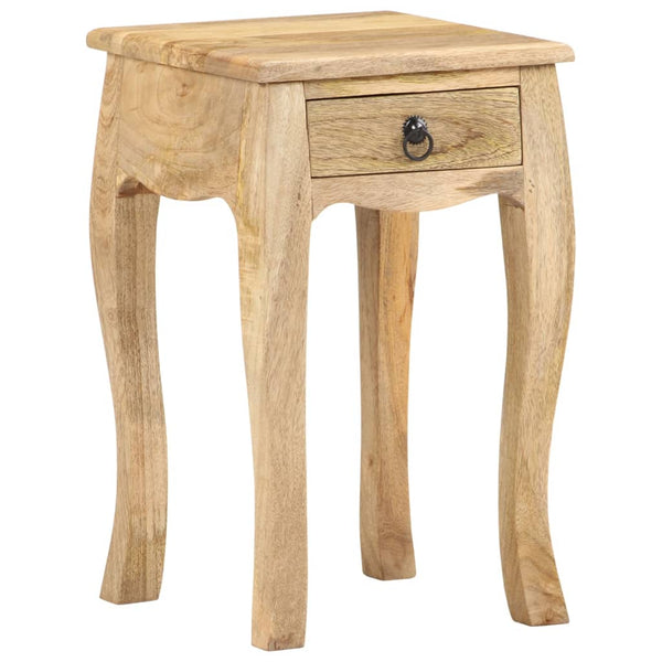 Nachttisch Mango Massivholz 28x28x46 cm