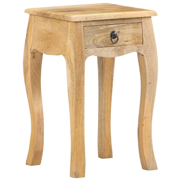 Nachttisch Mango Massivholz 28x28x46 cm