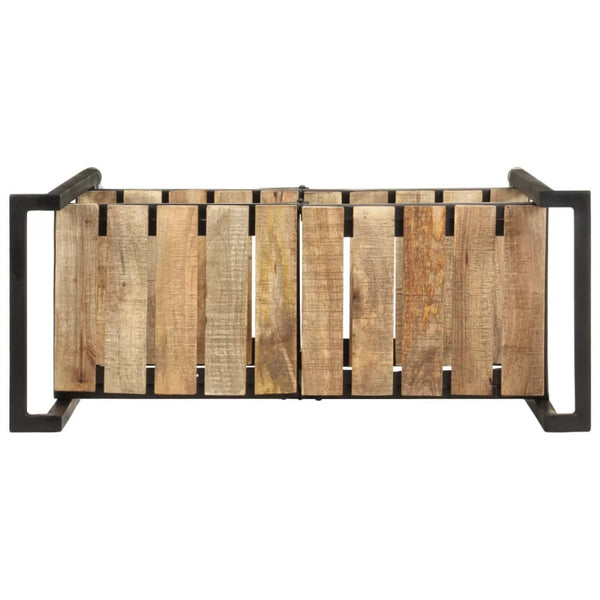 Küchenwagen Mango Massivholz 87 cm