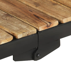Küchenwagen Mango Massivholz 87 cm