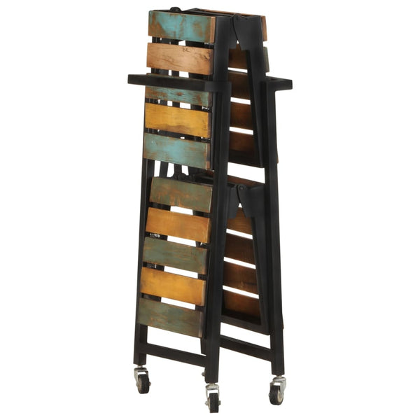Küchenwagen Altholz Massiv 87x36x81 cm