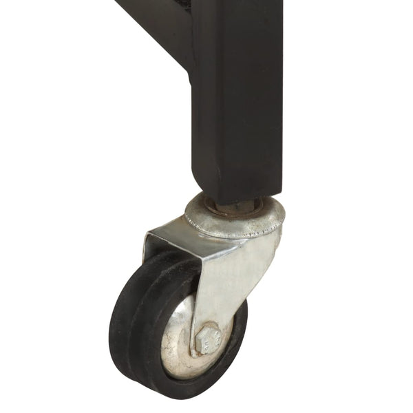 Küchenwagen Altholz Massiv 87x36x81 cm