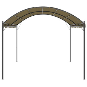 Pavillon 4x3x2,6 m Taupe 180 g/m²