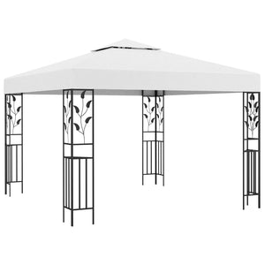 vidaXL Pavillon 3x3 m Blanc 180 g/m²
