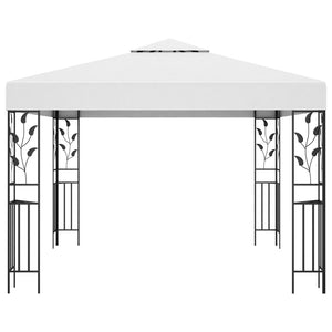 vidaXL Pavillon 3x3 m Blanc 180 g/m²