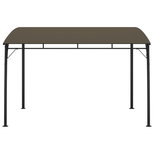 Garten-Sonnenschutz 3x3x2,55 m Taupe