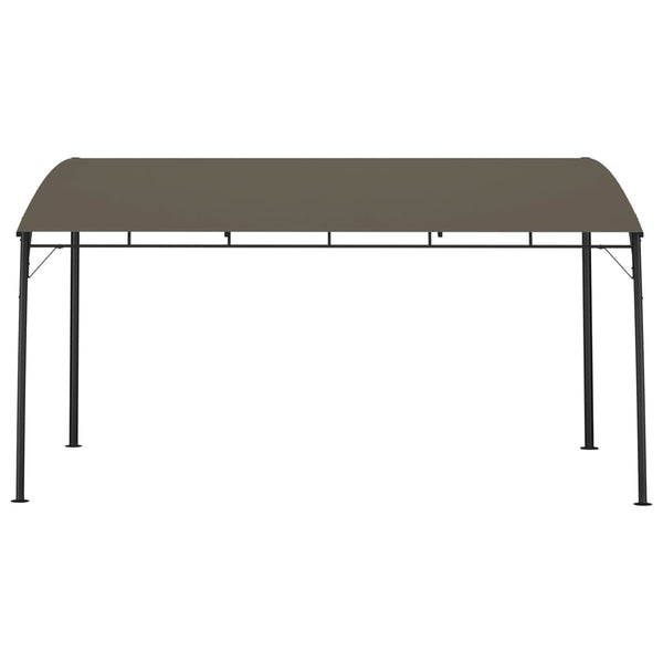 Garten-Sonnenschutz 4x3x2,55 m Taupe