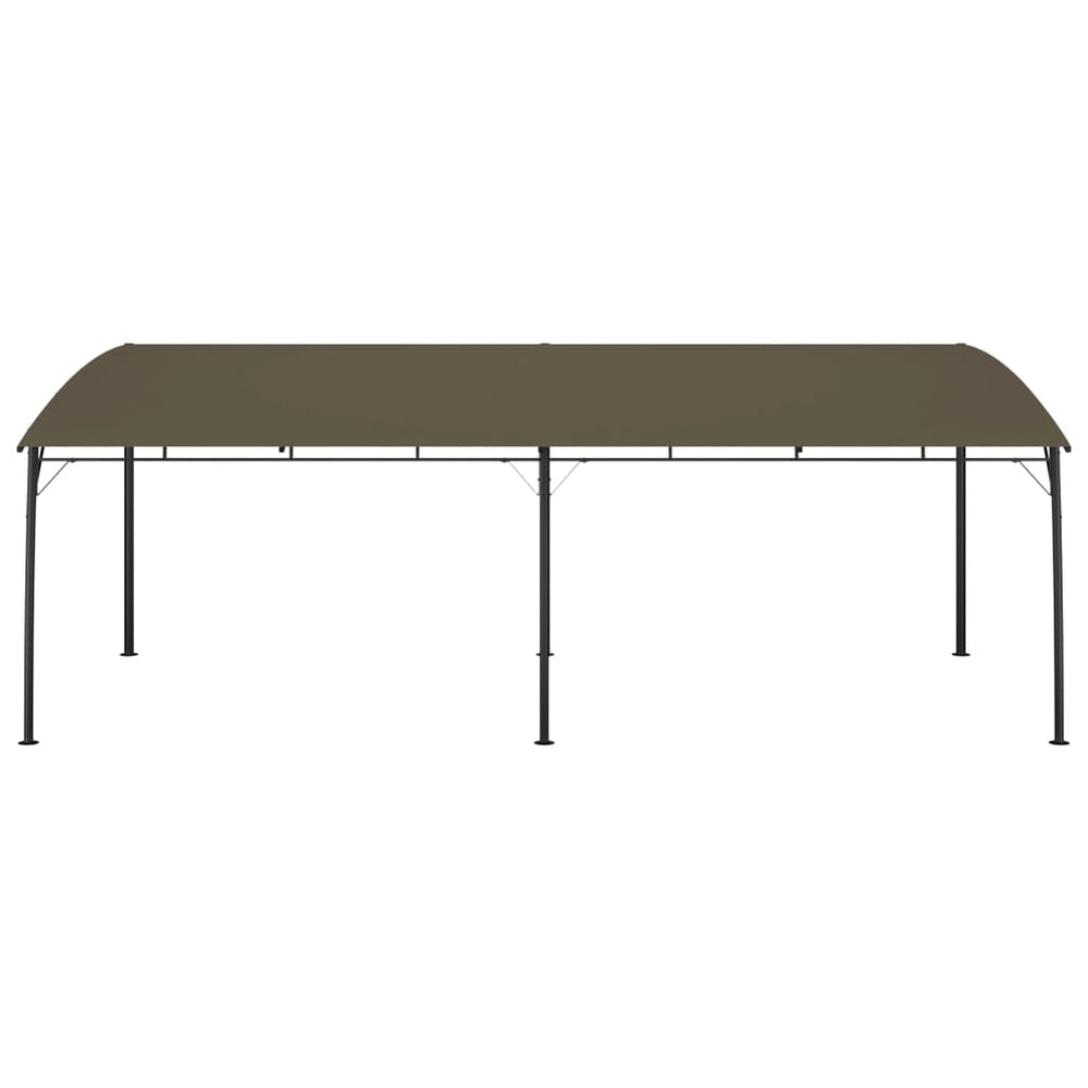 vidaXL Pare-soleil de jardin 6x3x2,55 m Taupe