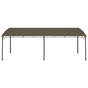 Garten-Sonnenschutz 6x3x2,55 m Taupe