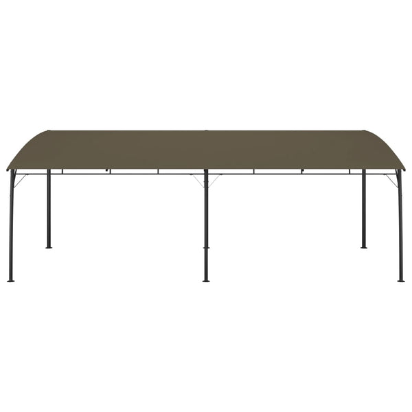 Garten-Sonnenschutz 6x3x2,55 m Taupe