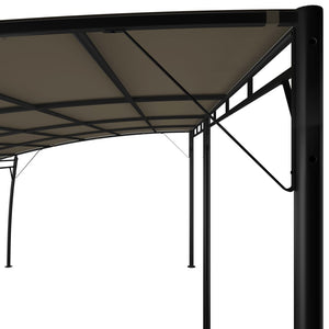 Garten-Sonnenschutz 6x3x2,55 m Taupe