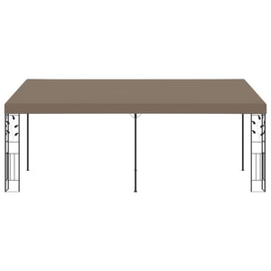 vidaXL Pavillon mural 6x3x2,5 m Taupe