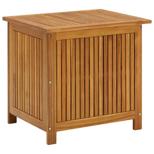 Garten-Aufbewahrungsbox 60x50x58 cm Massivholz Akazie