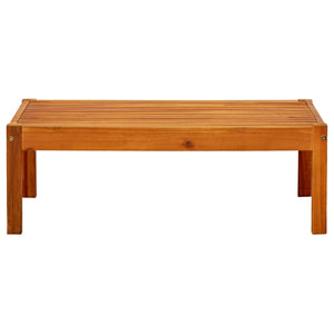 Gartentisch 85x57x29 cm Massivholz Akazie