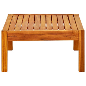 Gartentisch 85x57x29 cm Massivholz Akazie